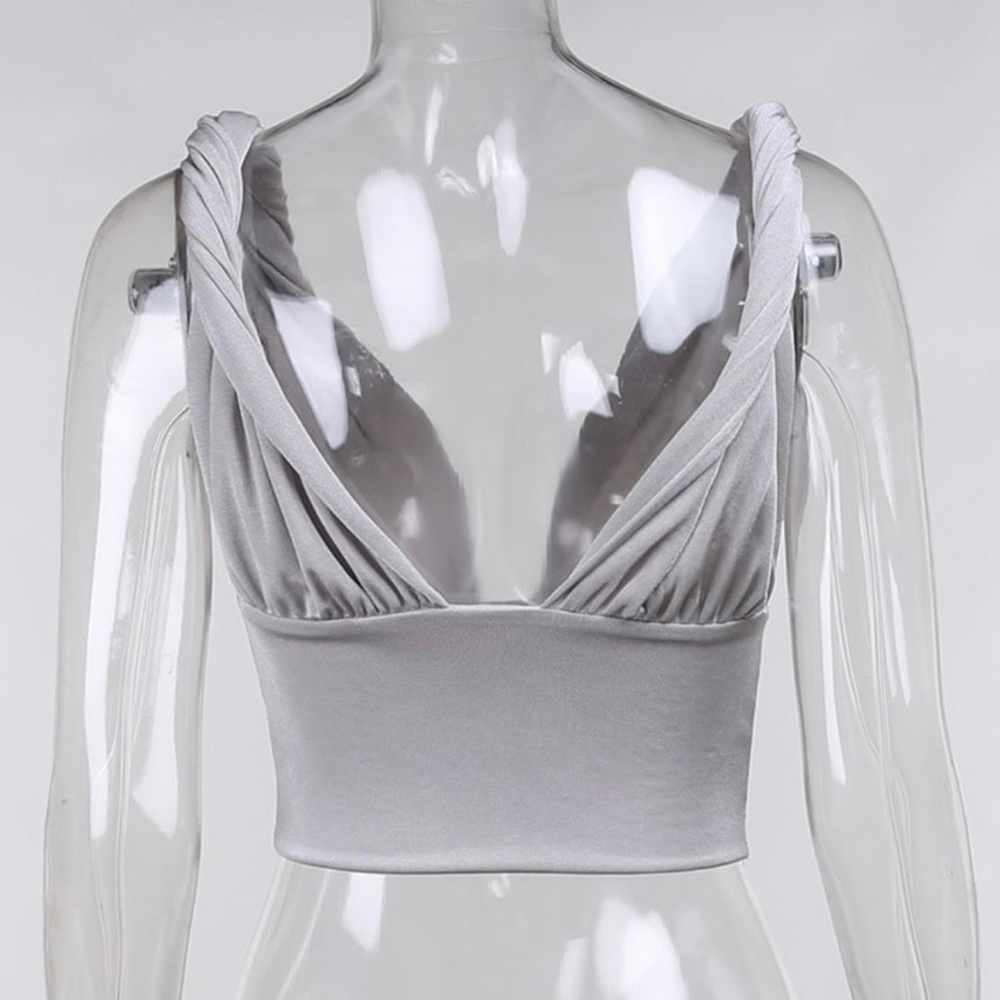 Twist Strap Knit Top - Picture 3 of 3